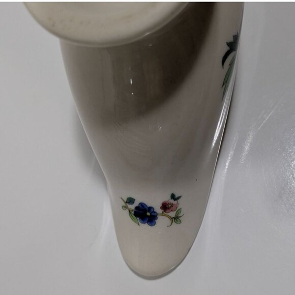 Syracuse Birds Of Paradise Gravy Boat Floral Vintage Server Restaurant Ware - Picture 12 of 16